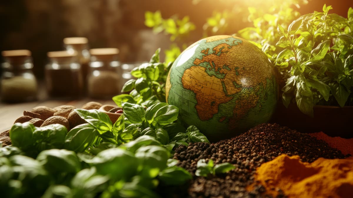 Indian spices and agricultural products