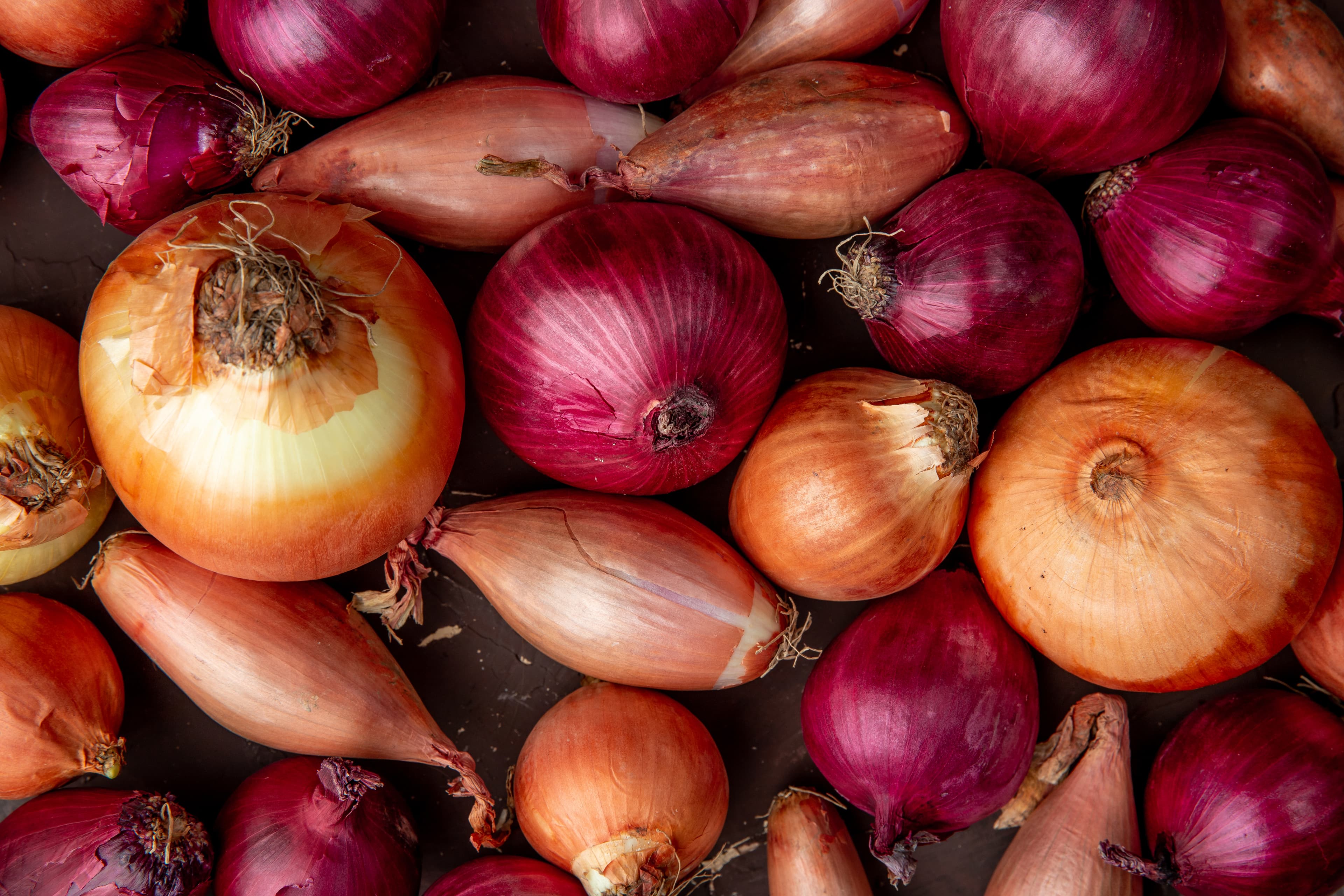 Onions (Red, White, Yellow, Pink, Shallots)