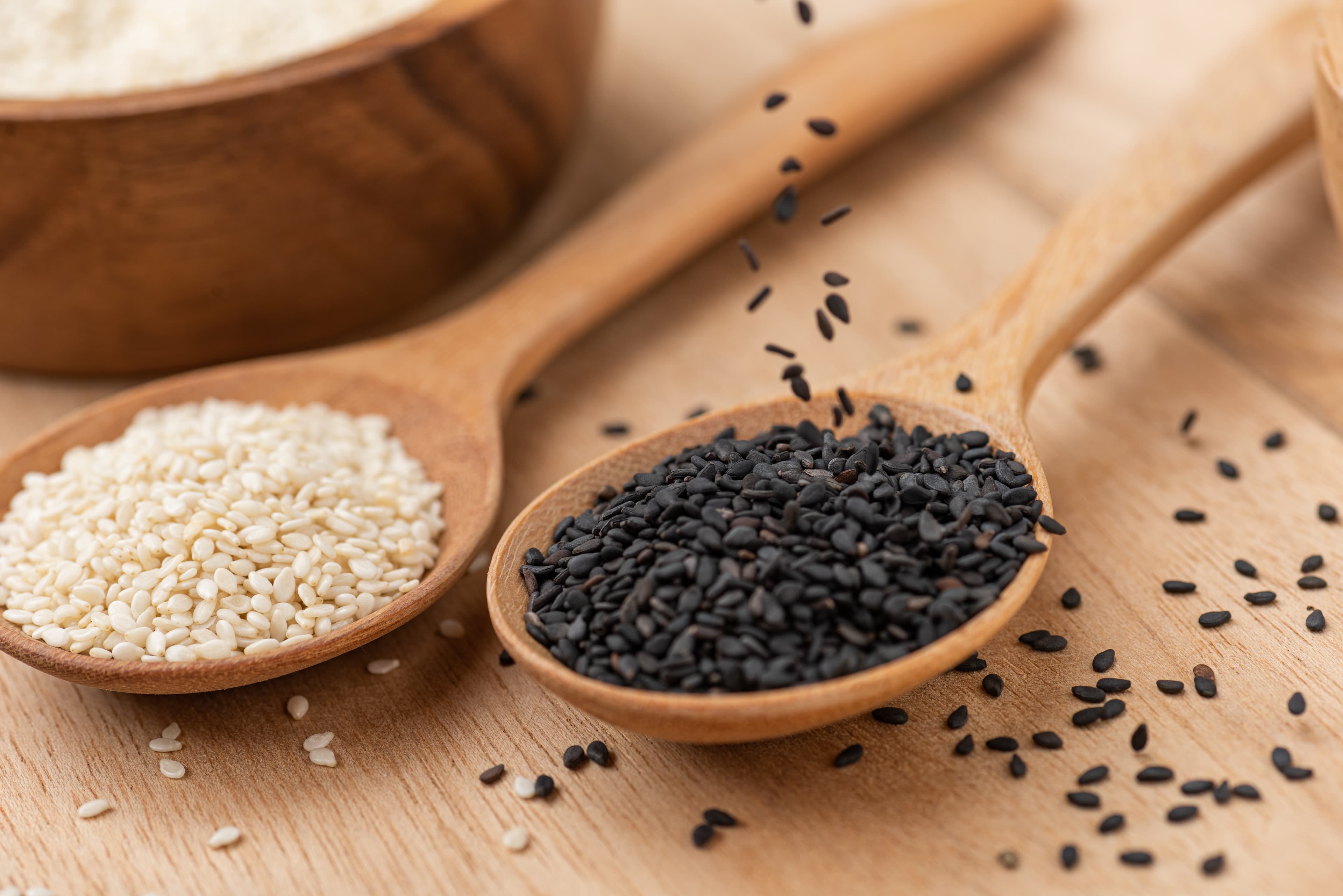 Sesame Seeds (White, Black, Hulled, Unhulled)